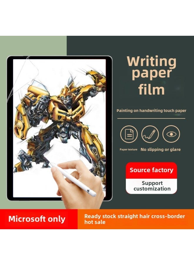 Applicable To Microsoft Surface Pro9 Frosted Writing Paper Film Pro X/GO2 Tablet Painting Paper Film-Color:Writing Paper Film (bare Piece)-Size:Microsoft Surface Pro9  - Image 1