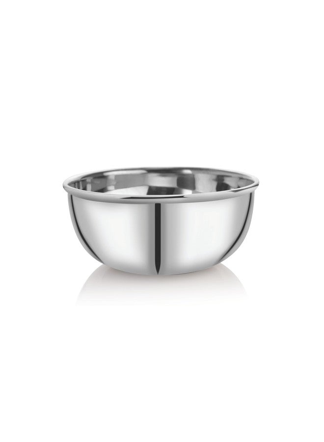 EMBASSY Premium 18G Plain Tasla (Kadhai Without Handle), Size 12, 22.5 cms, 1800 ml, Heavy/Thick, Stainless Steel - Image 1