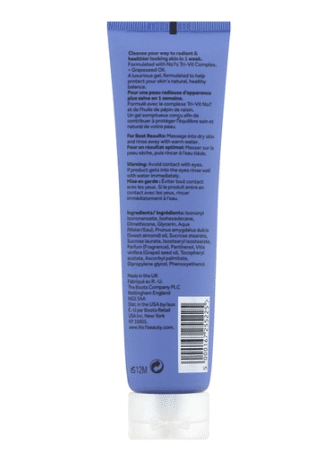 Boots No.7 No7 Radiant Results Nourishing Melting Gel Cleanser - 150ml - Image 2