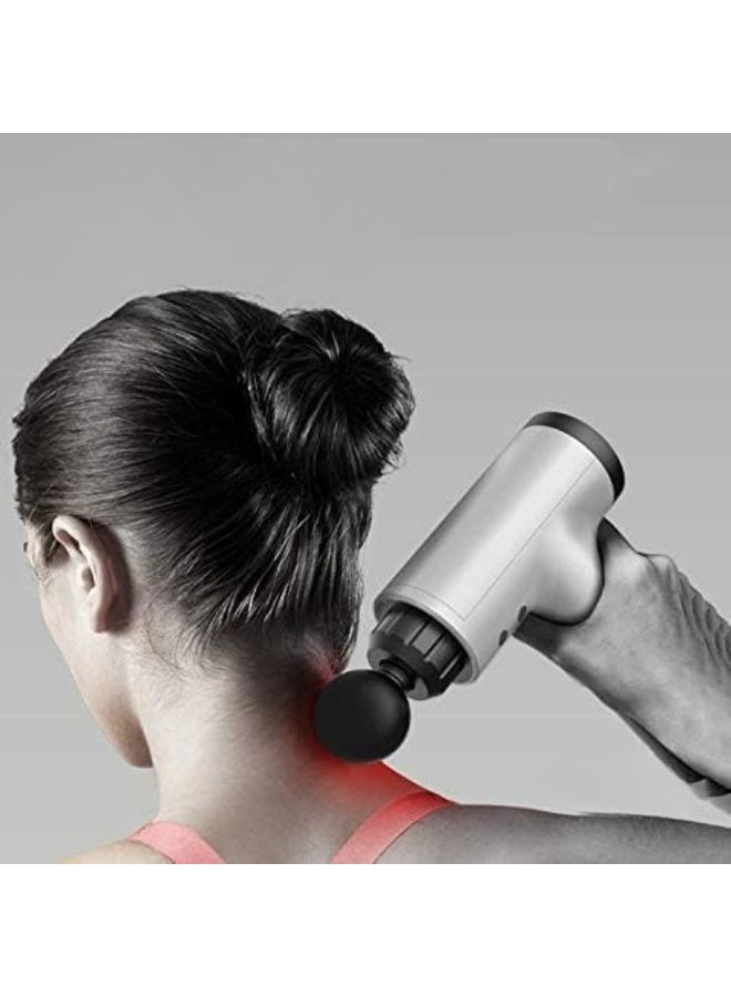 جهاز تدليك عضلات كهربائي – محمول لتدليك عميق للأنسجة مع بطارية قابلة لإعادة الشحن للياقة البدنية والاستشفاء - Image 3