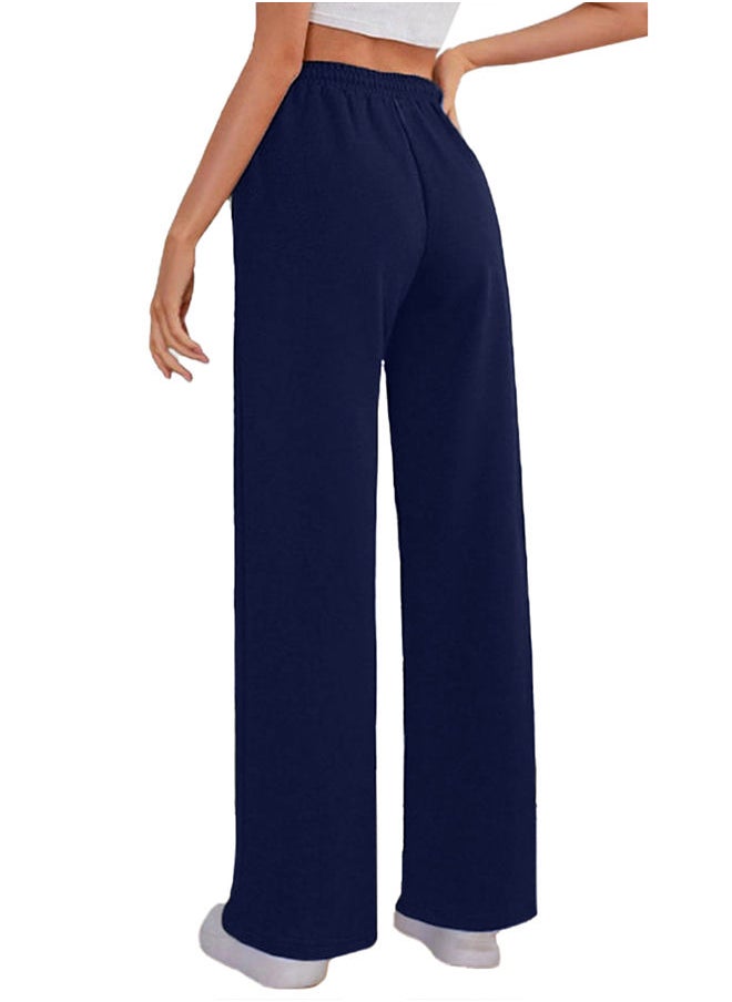 Nileton - Sport Sweatpants Wide Leg With Line – High Waist - Side Pockets - Image 1