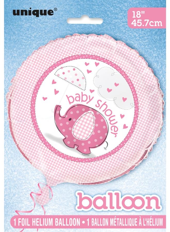 Unique 18" Umbrellaphants Pink Foil Balloons - Image 2