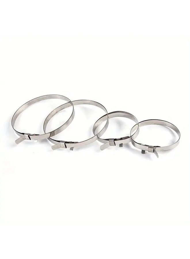 2 Sets Stainless Steel CV Joint Boot Clips Kit Durable Metal Clamps For Auto Driveshaft - Image 3