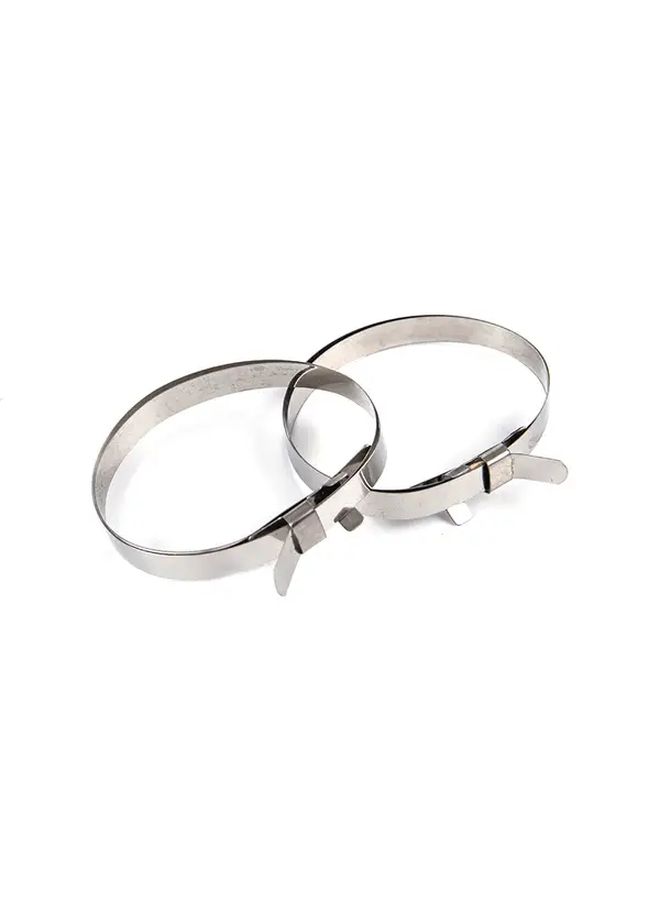 2 Sets Stainless Steel CV Joint Boot Clips Kit Durable Metal Clamps For Auto Driveshaft - Image 4