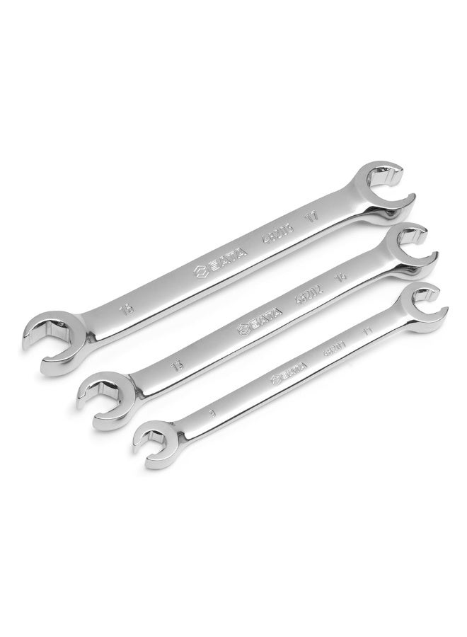 SATA GL09031 3-Piece Metric Flare Nut Wrench Set - Image 1
