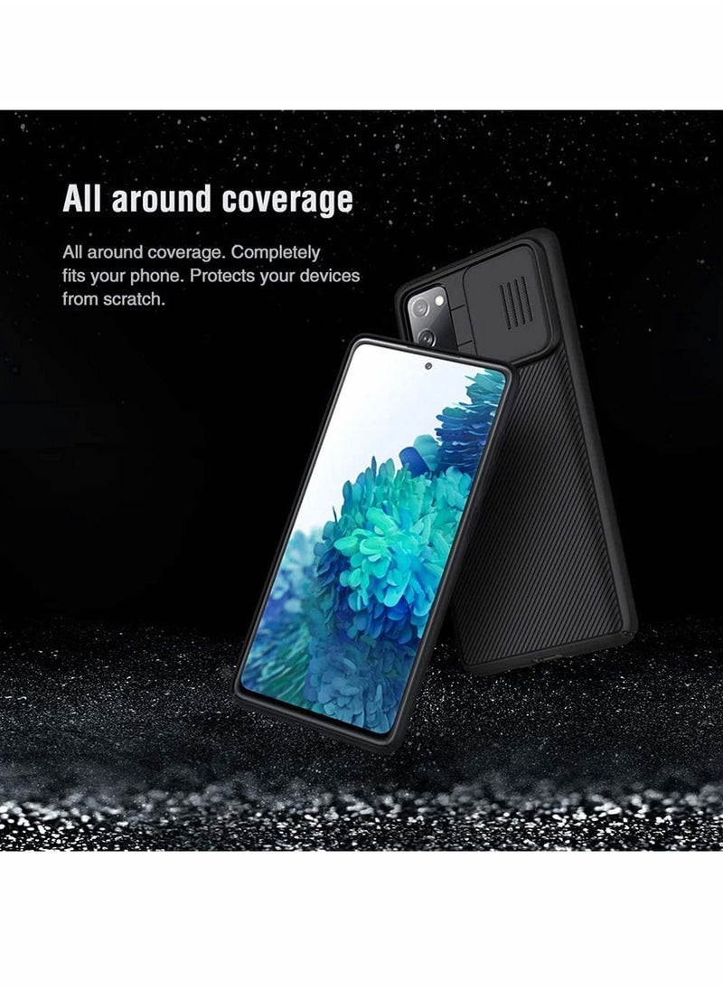 Y&D - Samsung Galaxy S20 FE 5G Case with Slide Camera Cover, Slim Stylish Slip Shockproof Protective Case, for 2020 - Image 1