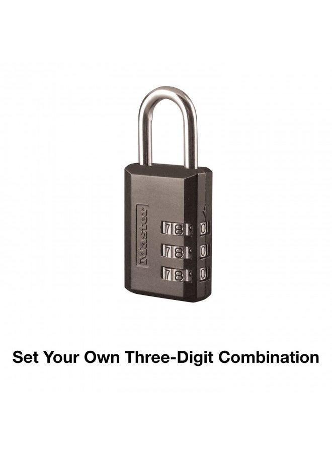 Master Lock Master Lock Combination Padlock, 1, Black  - Image 3