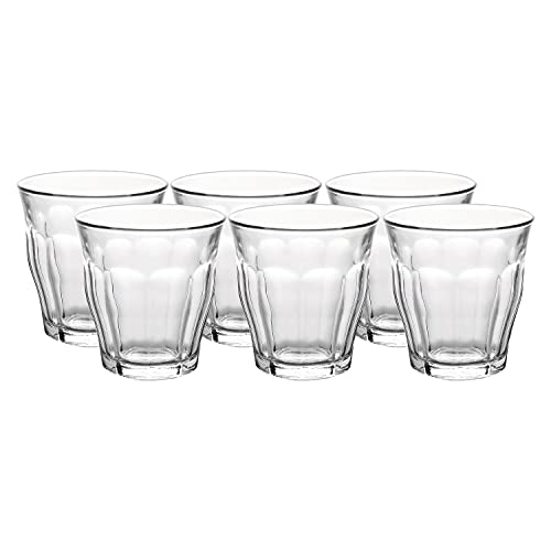 Duralex Picardie Clear Tumbler 90 ML 6 Pcs (1023AB/6) - Image 3
