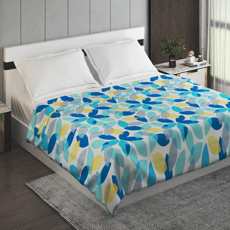Home Centre Corsica Elegant Microfibre Printed Double Dohar - Image 1