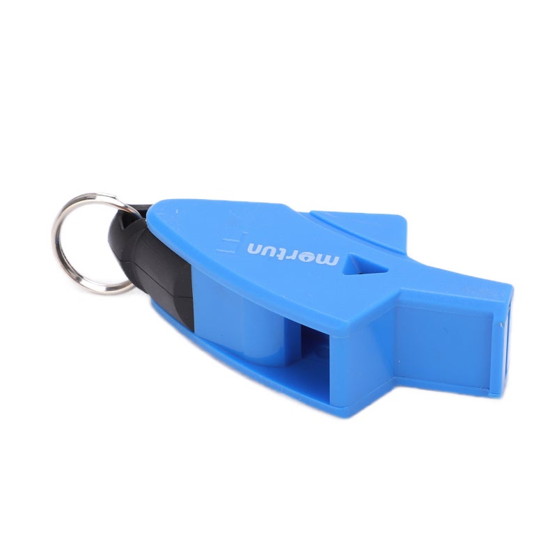 Dolphin Sports Whistle Portable and Pratical Outdoor Whistle with 2 Finger Clips for Outdoors SportsBlue - Image 2