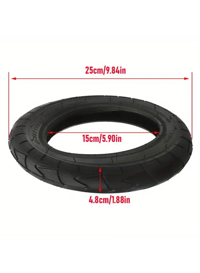 10x1 75x2 125 Inner Tube For Electric Scooter Tires Durable Rubber Replacement - Image 2