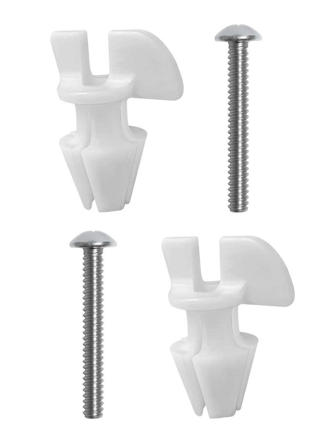 YZSGW 1133024 Toilet Seat Bolts Hardware Kit Compatible with Kohler Toilet Seats Parts 1239016, 1133070 - Image 1