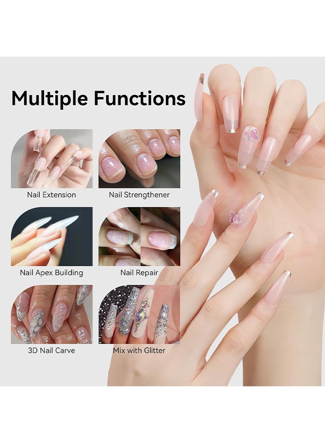 اي بي دي جل اي بي دي شفاف لتغليف الاظافر هلامي يعمل بالاشعة فوق البنفسجية، 2 اونصة - Image 5