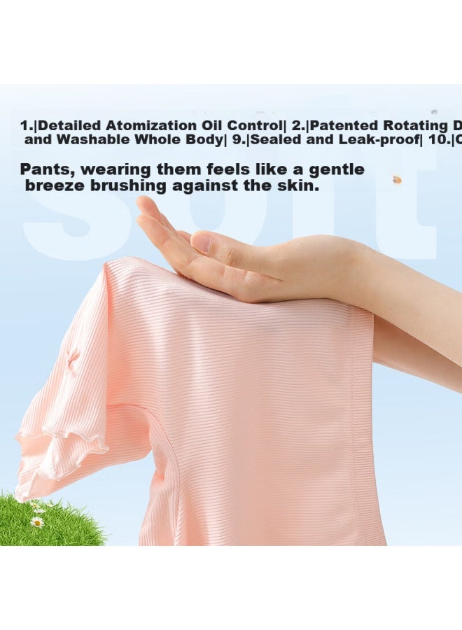 LANG SHA Langsha Girls' Anti-glare Safety Shorts Summer Modal Girls' Bottoming Underwear Children's Two-in-one Ice Silk Shorts - Image 2