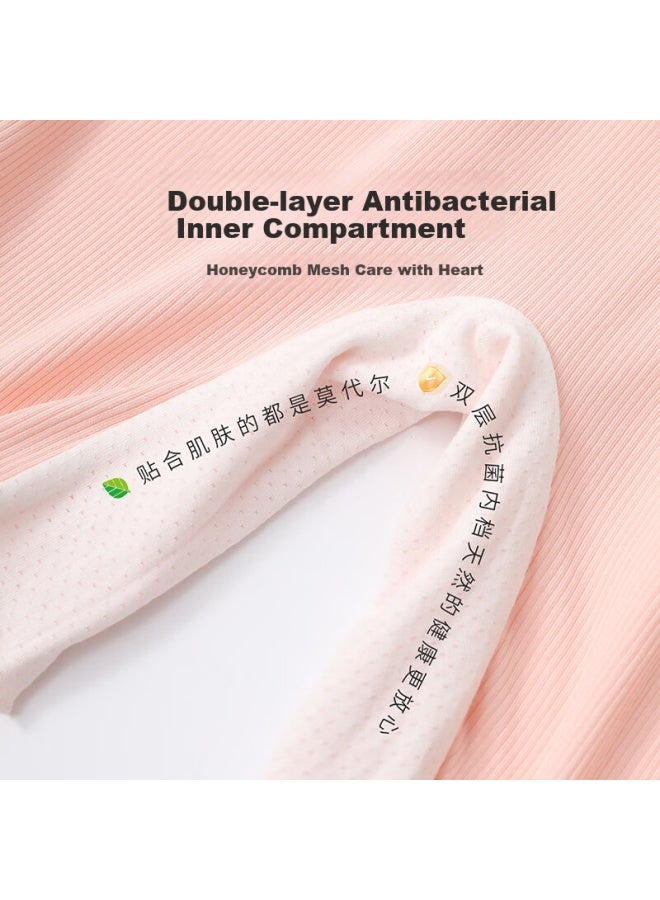 LANG SHA Langsha Girls' Anti-glare Safety Shorts Summer Modal Girls' Bottoming Underwear Children's Two-in-one Ice Silk Shorts - Image 3