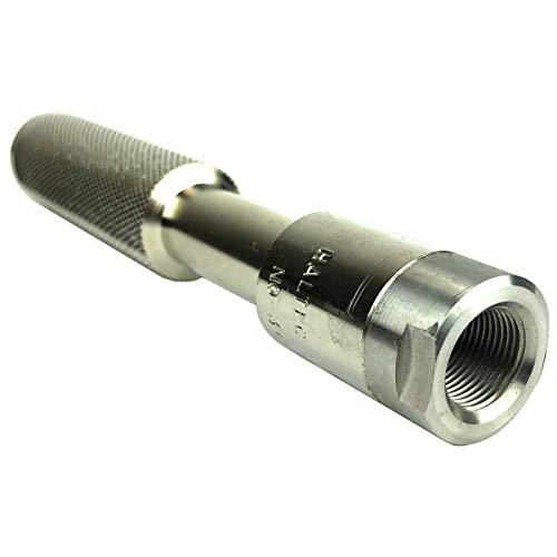 Haltec 377 Large Bore Lock On Air Chuck LB Long with 1/4" NPT Female Thread - Image 2