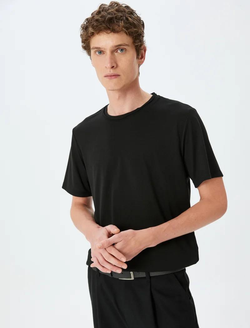 كوتون Slim Fit T-Shirt