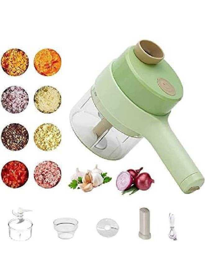 مجموعه قطاعات الخضروات الكهربائيه المحمولة - Image 2