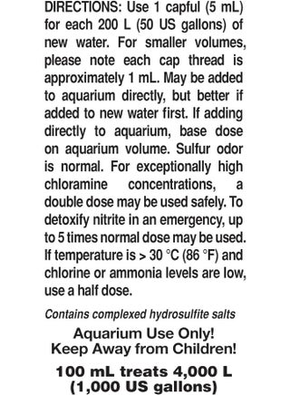 Seachem Prime Fresh and Saltwater Conditioner - Chemical Remover and Detoxifier 100 ml - view 2