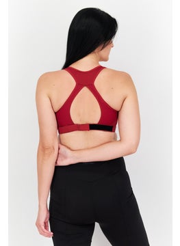 Nike Women Non Padded Sports Bra, Red  - Image 2
