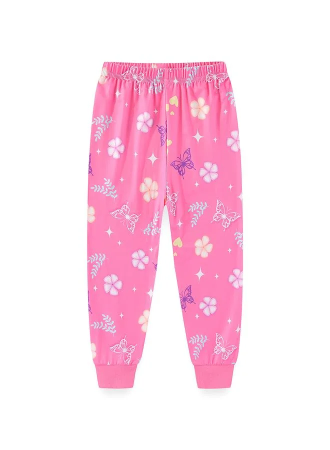 babyqlo Royal Unicorn with Butterfly Crown Pajama Set