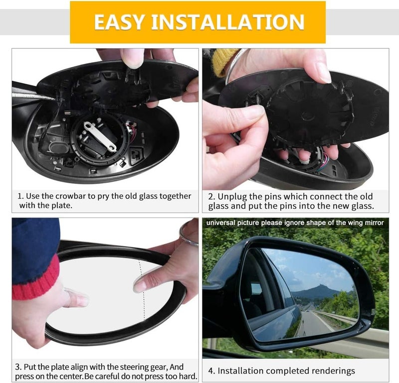 Wivplex Heated Side Mirror Glass for Mercedes-Benz C230 - Image 5