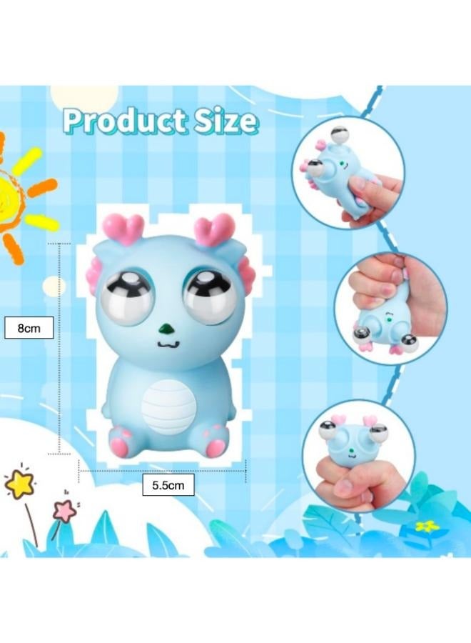 8cm Squishy Pop Fidget Toys Eye Popping Dragon Fidget Toys for Kids Sensory Toys for Kids - Image 2