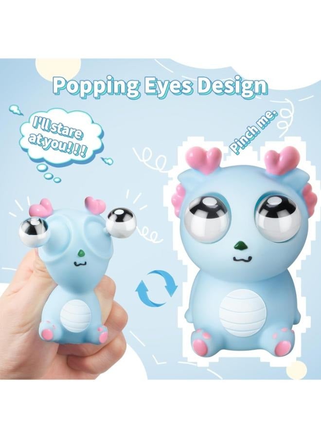 8cm Squishy Pop Fidget Toys Eye Popping Dragon Fidget Toys for Kids Sensory Toys for Kids - Image 3