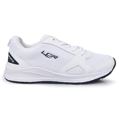 Lancer Mens WONDER-6WHT-NBL1 White Running Shoe - Image 2