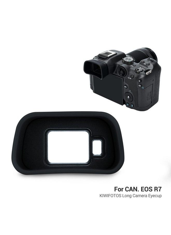 JJC - Eyecup Eyepiece Viewfinder For Canon Eos R7 Camera With Soft Silicone Extended Design - Image 1