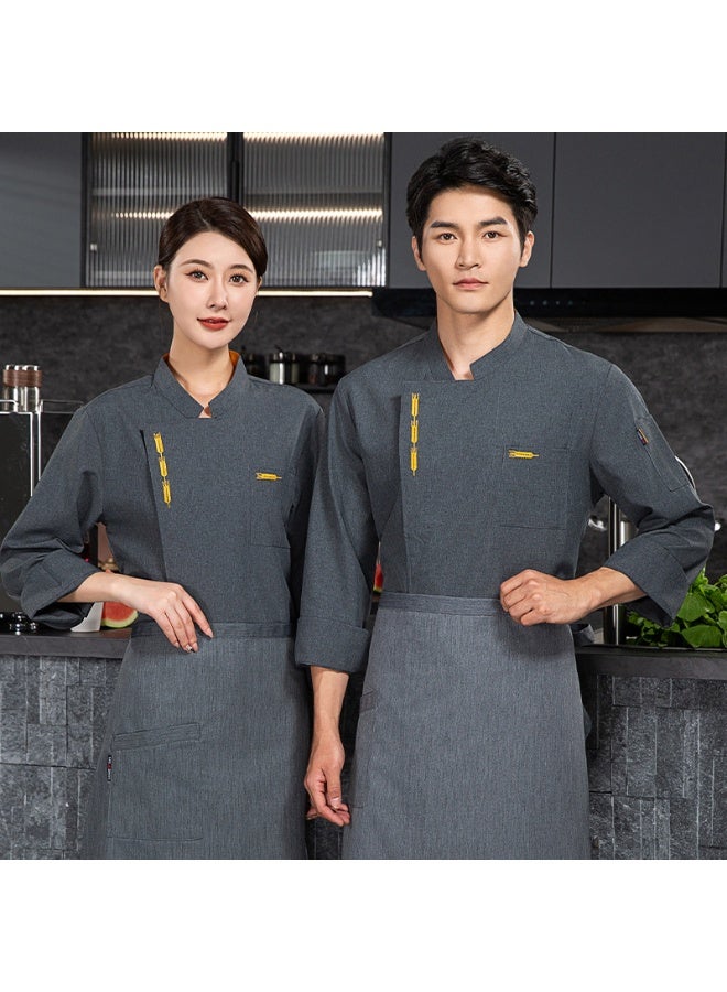 KUYING New Chef's Clothing Work Clothes - Image 1