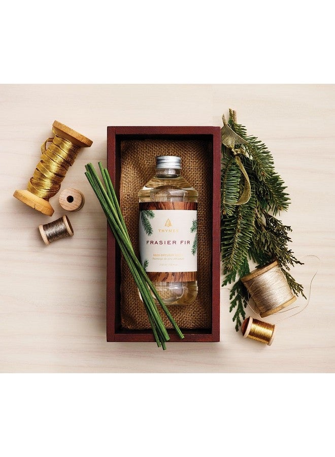 Thymes Thymes Reed Diffuser Oil Refill - Diffuser Oils Scents for Home Refill - Use for Reed Stick Room Air Fresheners (Frasier Fir, 7.75 fl oz)  - Image 2