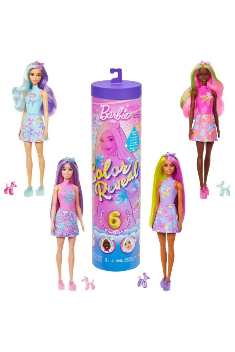 Barbie Color Reveal Balloon Animal Series Surprise Doll - Image 2