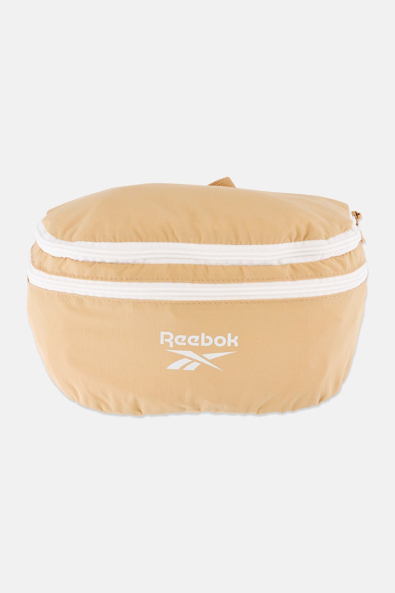 Reebok Men Brand Logo Fanny Pack, Tan - Image 1