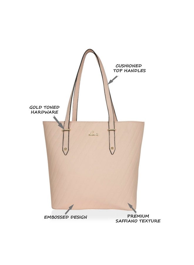 Lavie Lavie Yalta Women's Handbag (Pink) YALTA LG VT TOTE  - Image 3