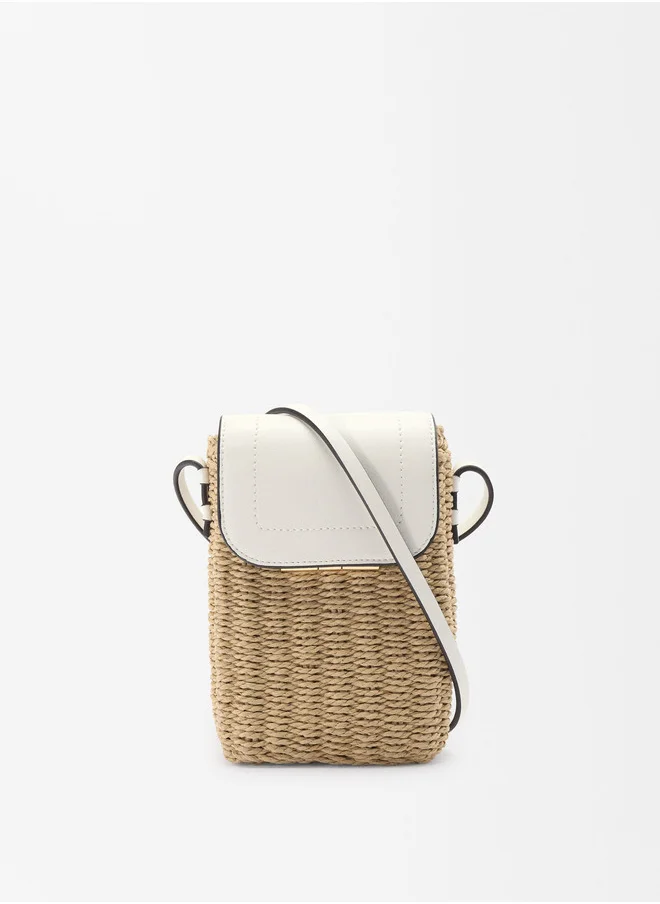 PARFOIS Straw-Effect Phone Case