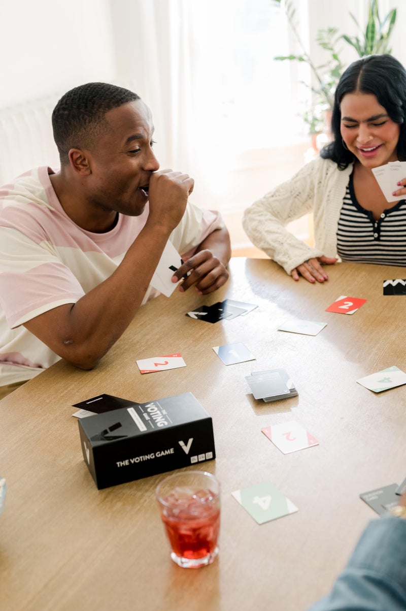 The Voting Game - The Hilarious Adult Party Card Game About Finding Out Who Your Friends are for White Elephant Parties, Stocking Stuffers + Board Games Night with Friends - Image 3