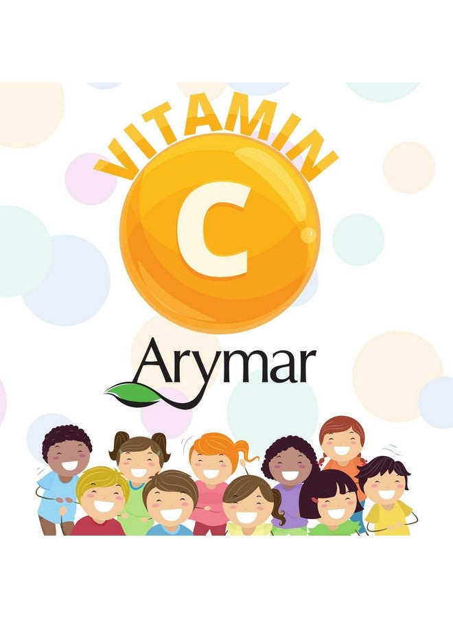 ARYMAR Vitamin C Drops for Children, Immune Support, Antioxidant, Orange Flavor (2 Fl Oz/Pack of 1) - Image 4
