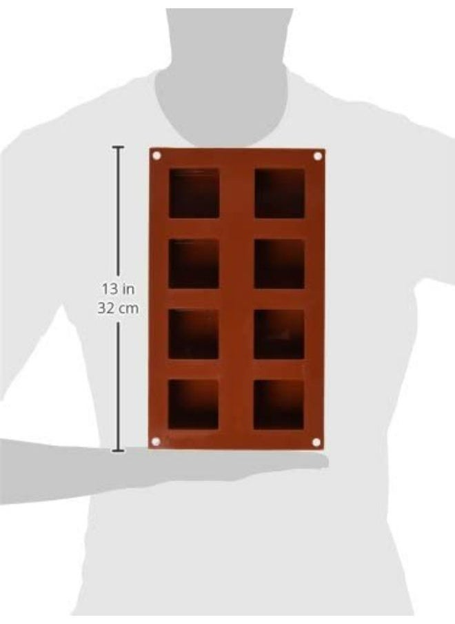 Silikomart - Silicone Cube Cake Mould - Image 1