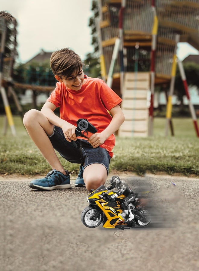 جودي بلاي ألعاب أولاد	دراجة نارية تعمل بالتحكم عن بعد، دراجة نارية بتردد 2.4 جيجاهرتز للأطفال من سن 4 و5 و6 و7 و8 سنوات فما فوق - Image 2