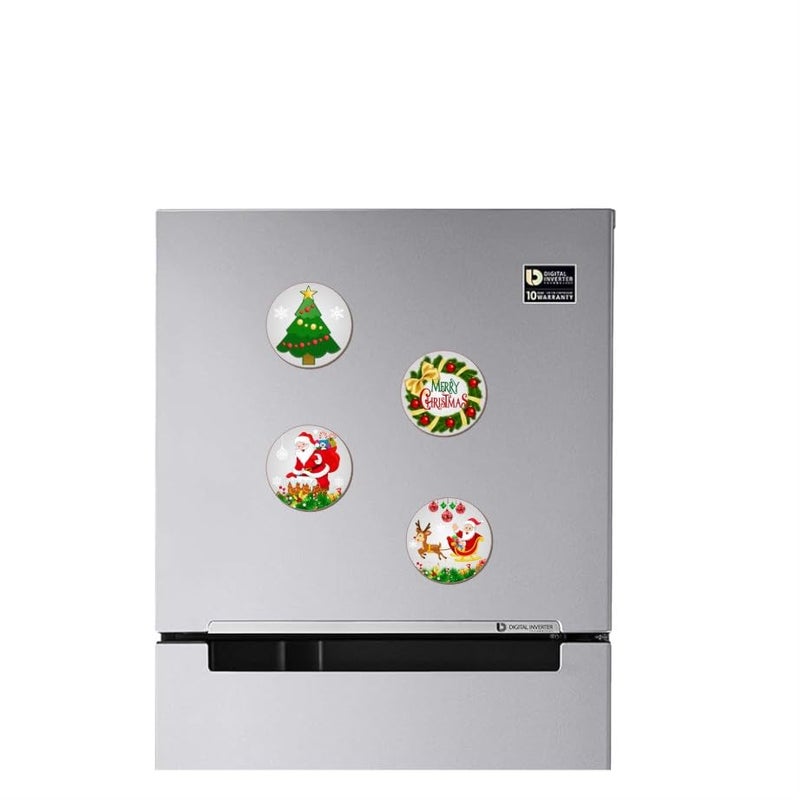 Livello Wooden Fridge Magnets for Home & Kitchen | Gift Items | Refrigerator Decorative Magnet | Funny Magnets | Kitchen Funny | Indian Cultural Themed Magnets (Multicolor 13) - Image 4