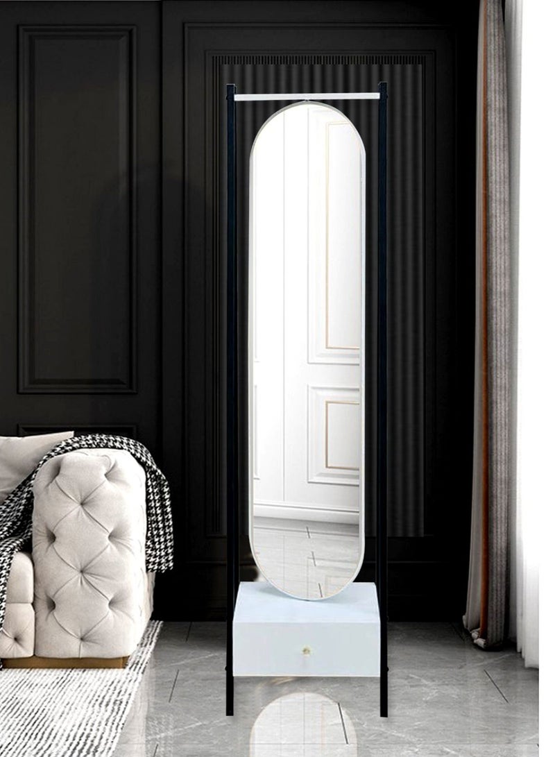 Living Floor Full Length Mirror With Holder 175X40X45Cm - Image 5