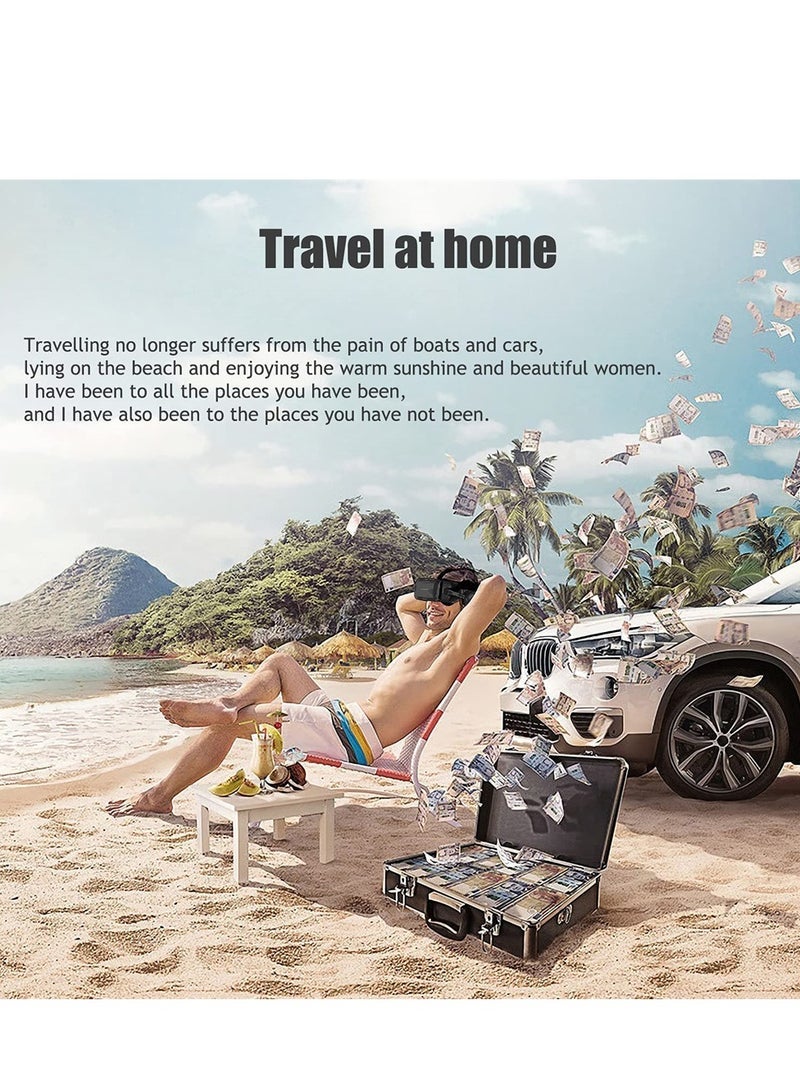 SYOSI VR Virtual Reality D Glasses Earphones Helmets VR Goggles Adjustable - Image 4