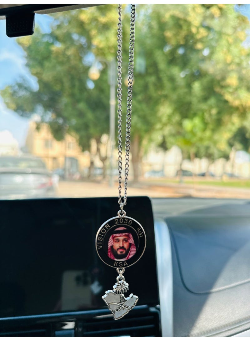 Elegant car hanging ornament crafted – a stylish decorative accessory for the car rearview mirror. - Image 2