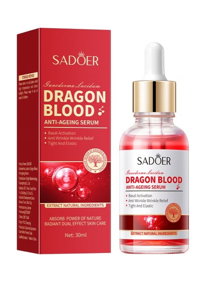 SADOER Dragon Blood Face Serum, Face Tightening and Lifting Moisturizer, Anti Wrinkle Face Serum for Women, Dark Spot Remover for Face, Repair, Soothe, Regenerate and Protect your skin - Image 1