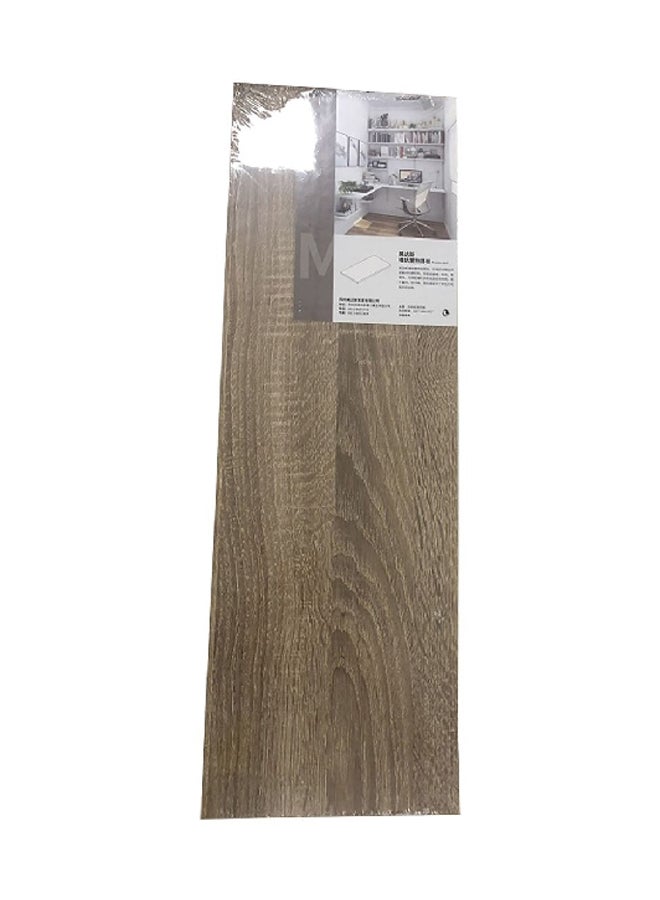 Micasa Superior Quality Wall Mounted Rectangular Wooden Shelf Oak 1.8 x 30 x 60 cm 15477  - Image 1