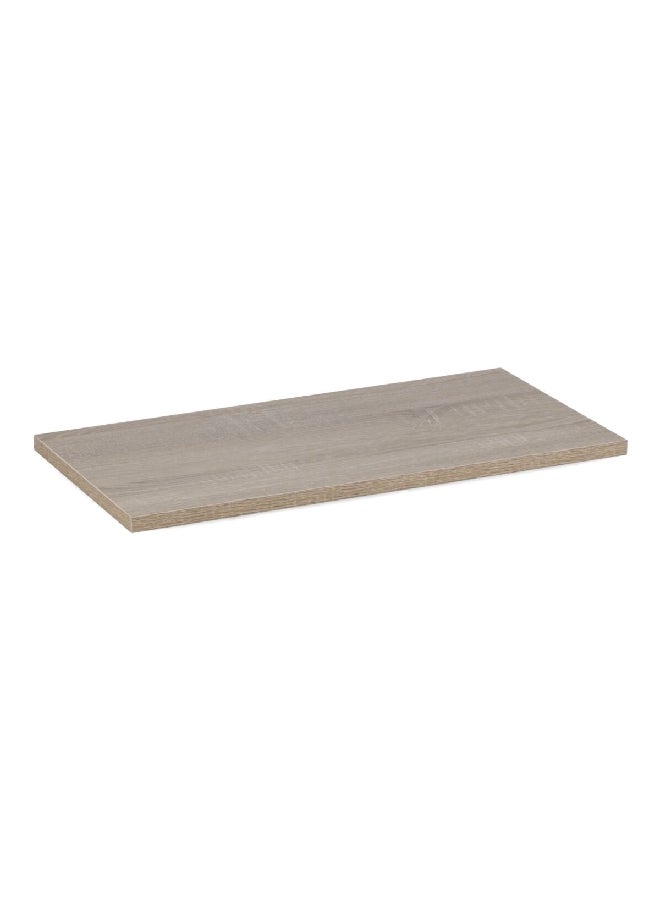 Micasa Superior Quality Wall Mounted Rectangular Wooden Shelf Oak 1.8 x 30 x 60 cm 15477  - Image 3