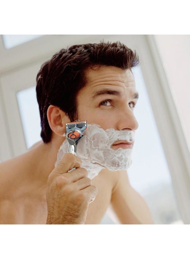 G.B.S Men's Stylish Precision Shaving Razor with Flex Ball Pivot Ball Technology Long Handle Shaving Razor for Home, Travel Razor for a Smooth Close Shave for Men's Stylish Look (Charcoal Black) - Image 2