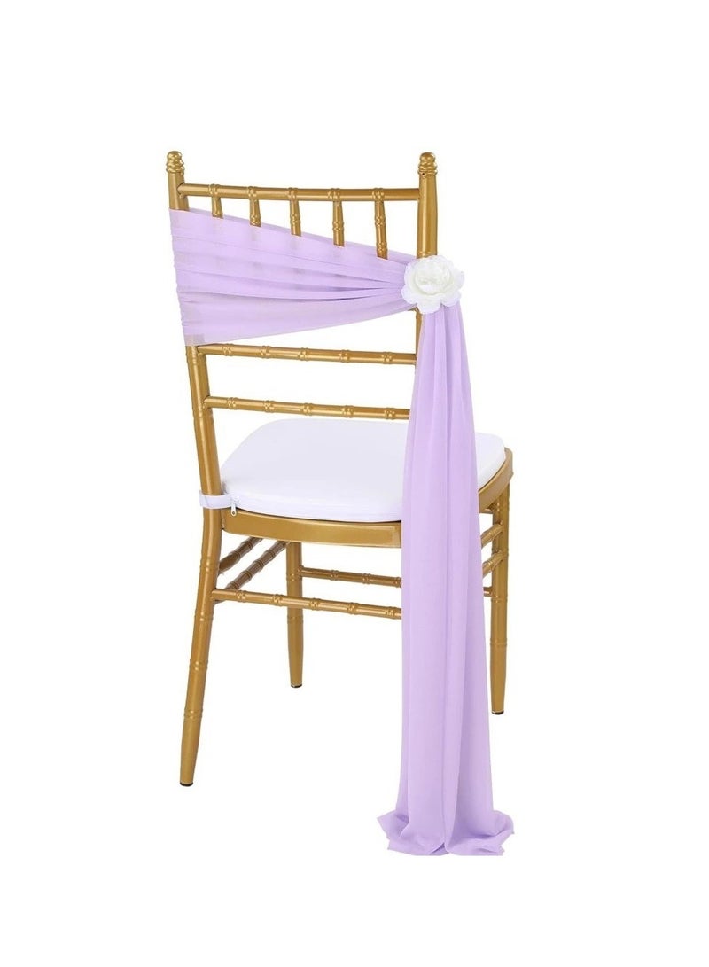 Bali Yarn Chair Rribbon Hotel Wedding Banquet Conference Table Decoration Pearl Yarn Curtain - Image 1