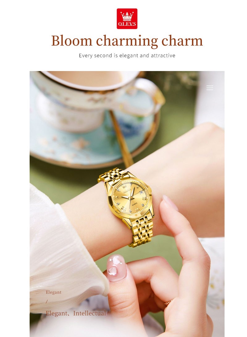 أوليفز النسائية ساعات كوارتز ضد الماء - Image 3